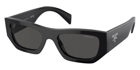 oculos de sol preto prada|Óculos de Sol Prada PR A01S 16K08Z Preto .